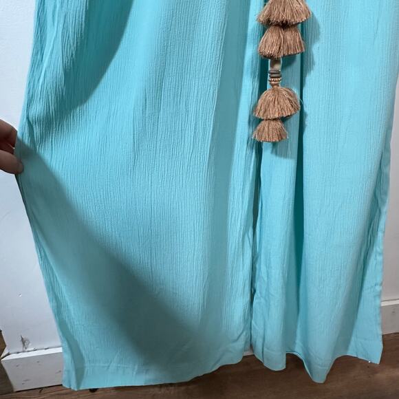 TOCCIN O-Ring Halter Neck Jumpsuit in Mist Size 14 - Picture 10 of 12